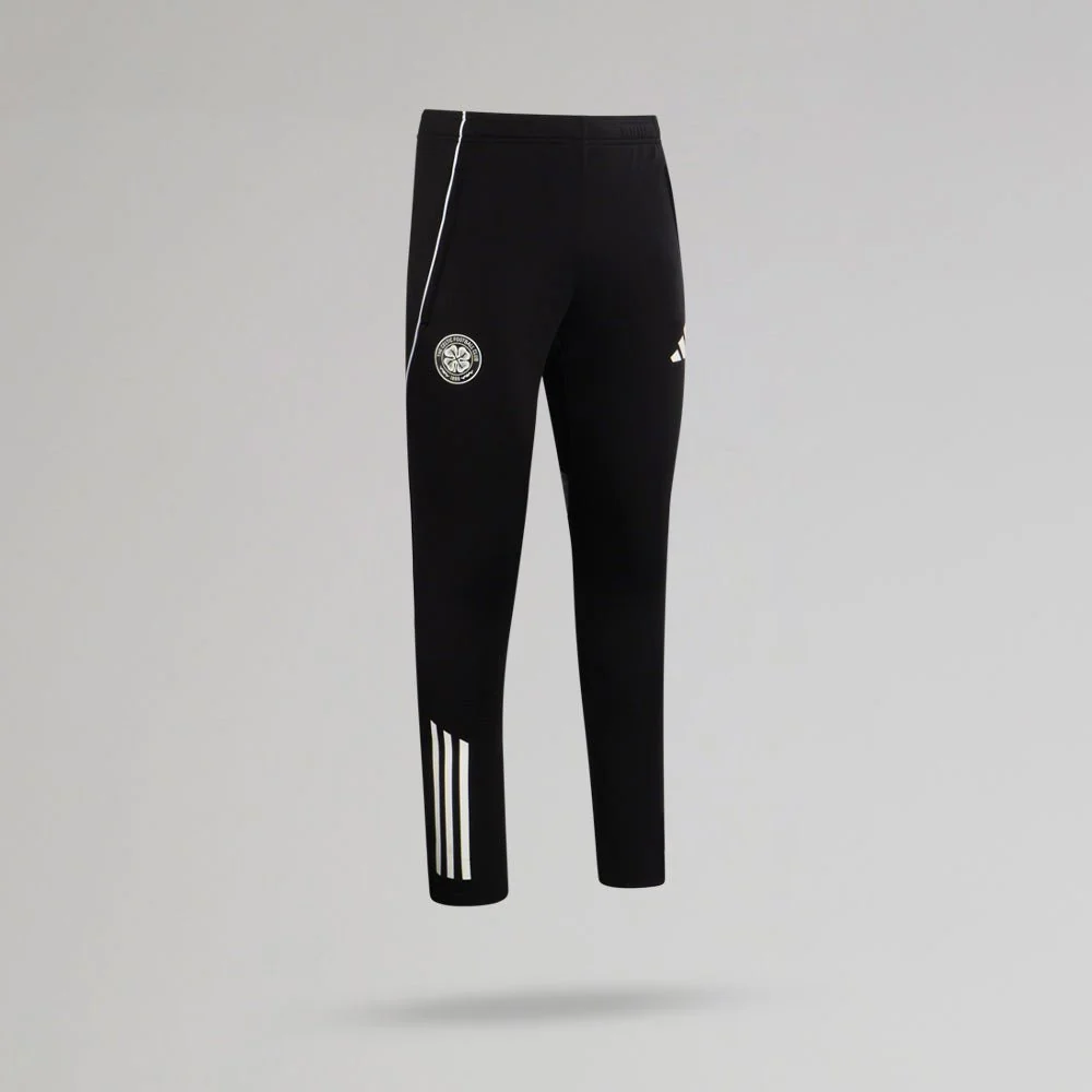 adidas Celtic 2025/26 Black and Grey Training Pants - Image 2