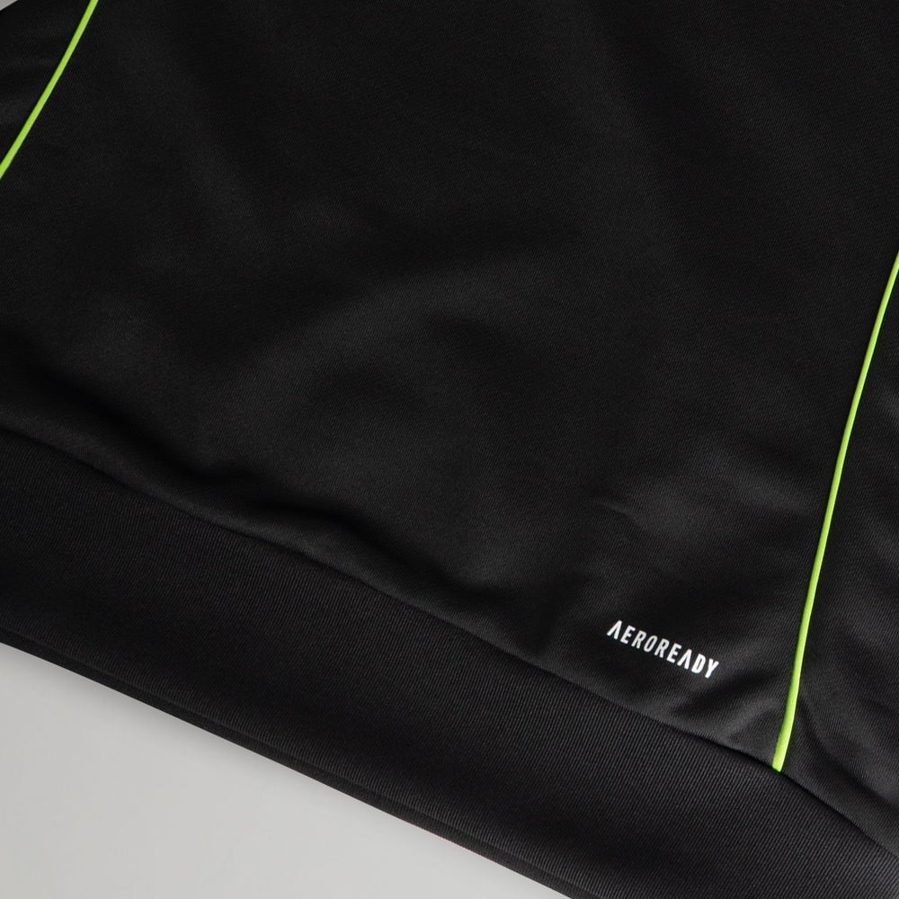 adidas Celtic 2025/26 Black and Neon Green Training Hoodie - Image 5