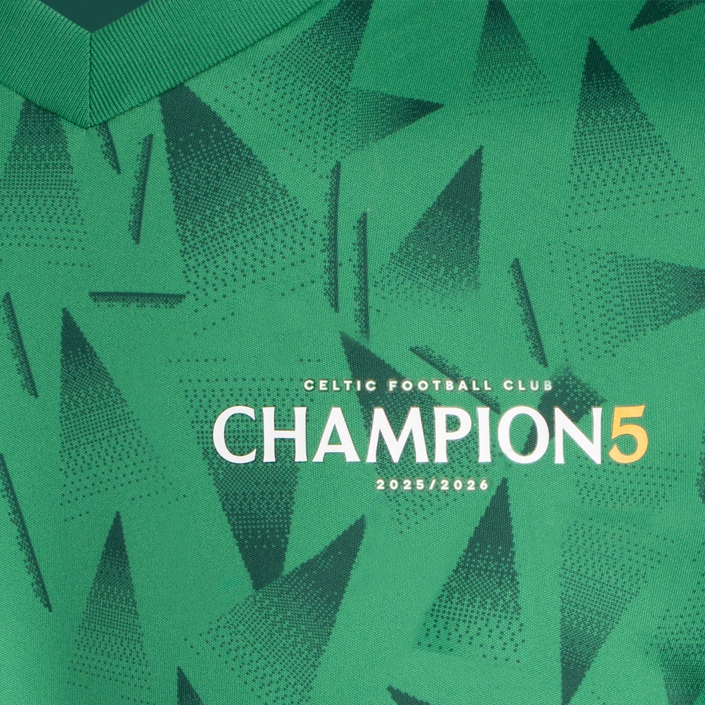 adidas Celtic 2025/26 Junior Champions Green Jersey - Image 5