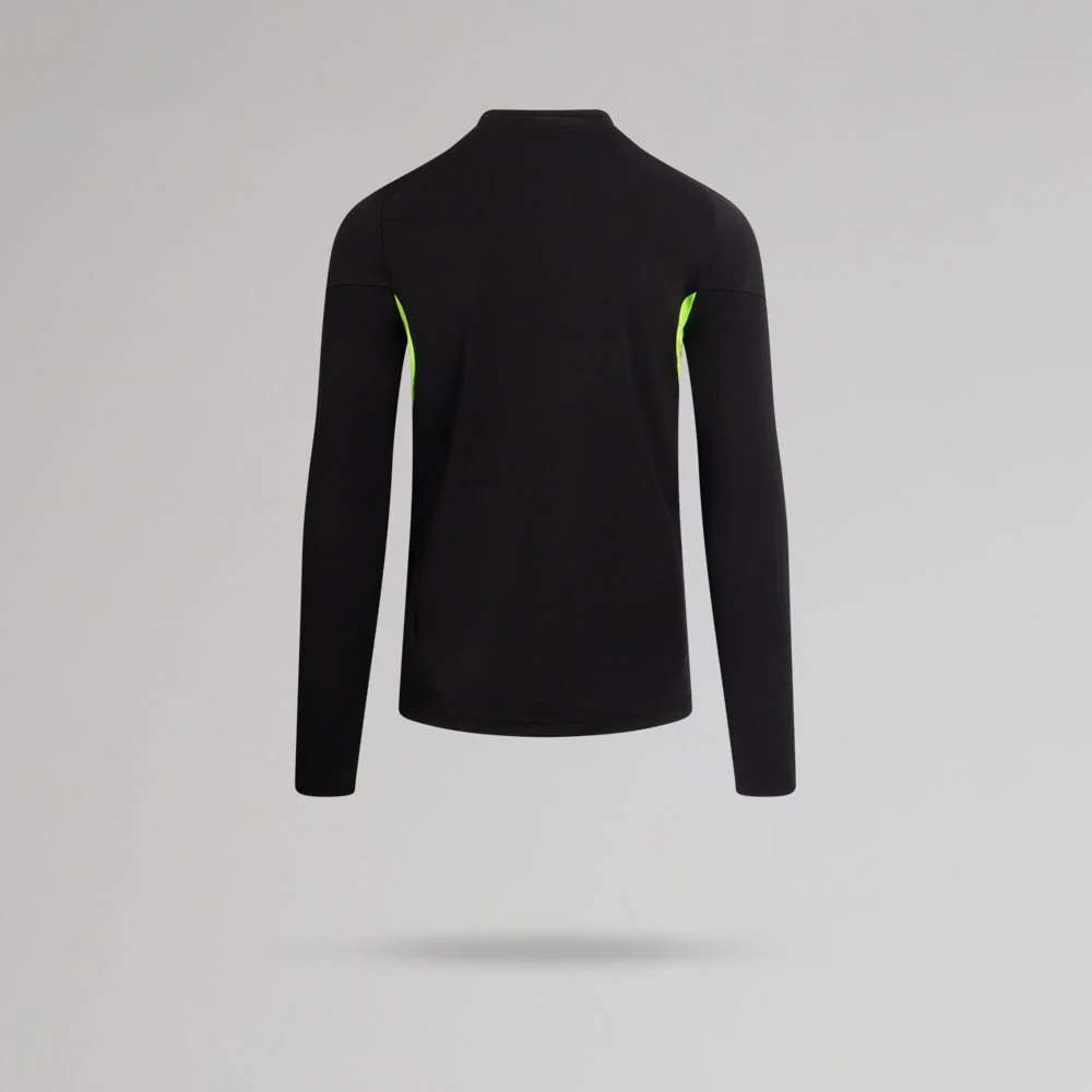 adidas Celtic Junior 2025/26 Black and Neon Green Track Jacket - Image 3