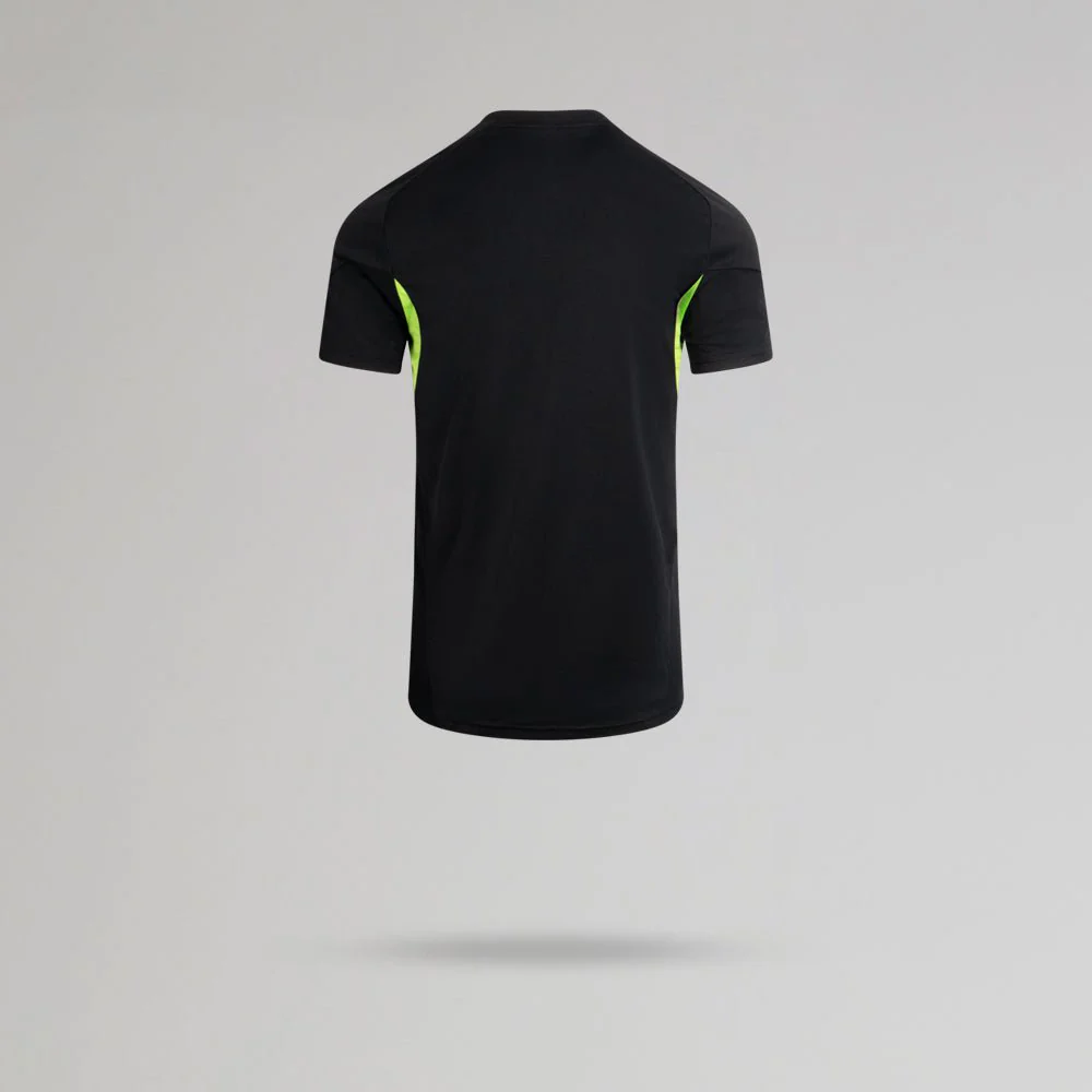 adidas Celtic Junior 2025/26 Black and Neon Green Training Jersey - Image 3