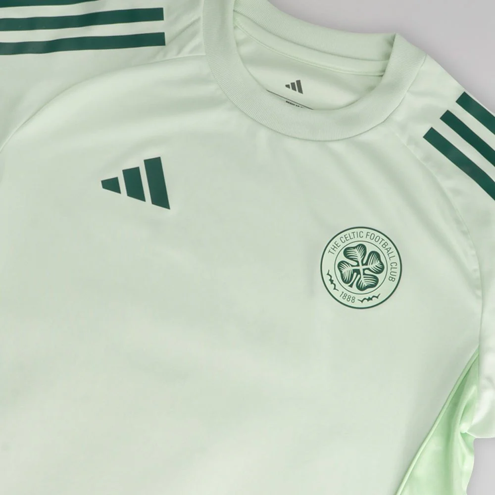 adidas Celtic Junior 2025/26 Mint Green Training Jersey - Image 4