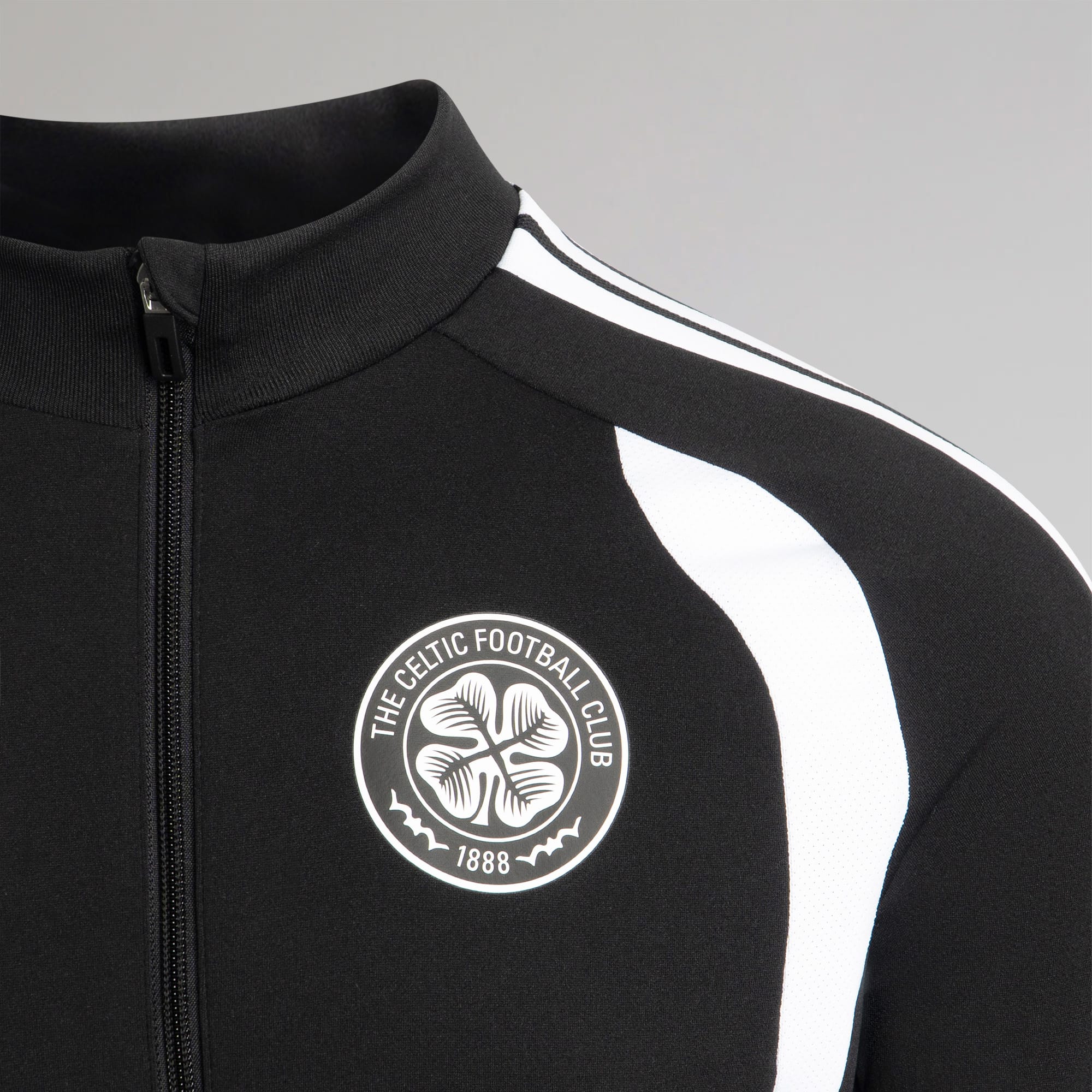 adidas Celtic Junior 2026/27 Black Track Jacket - Image 5