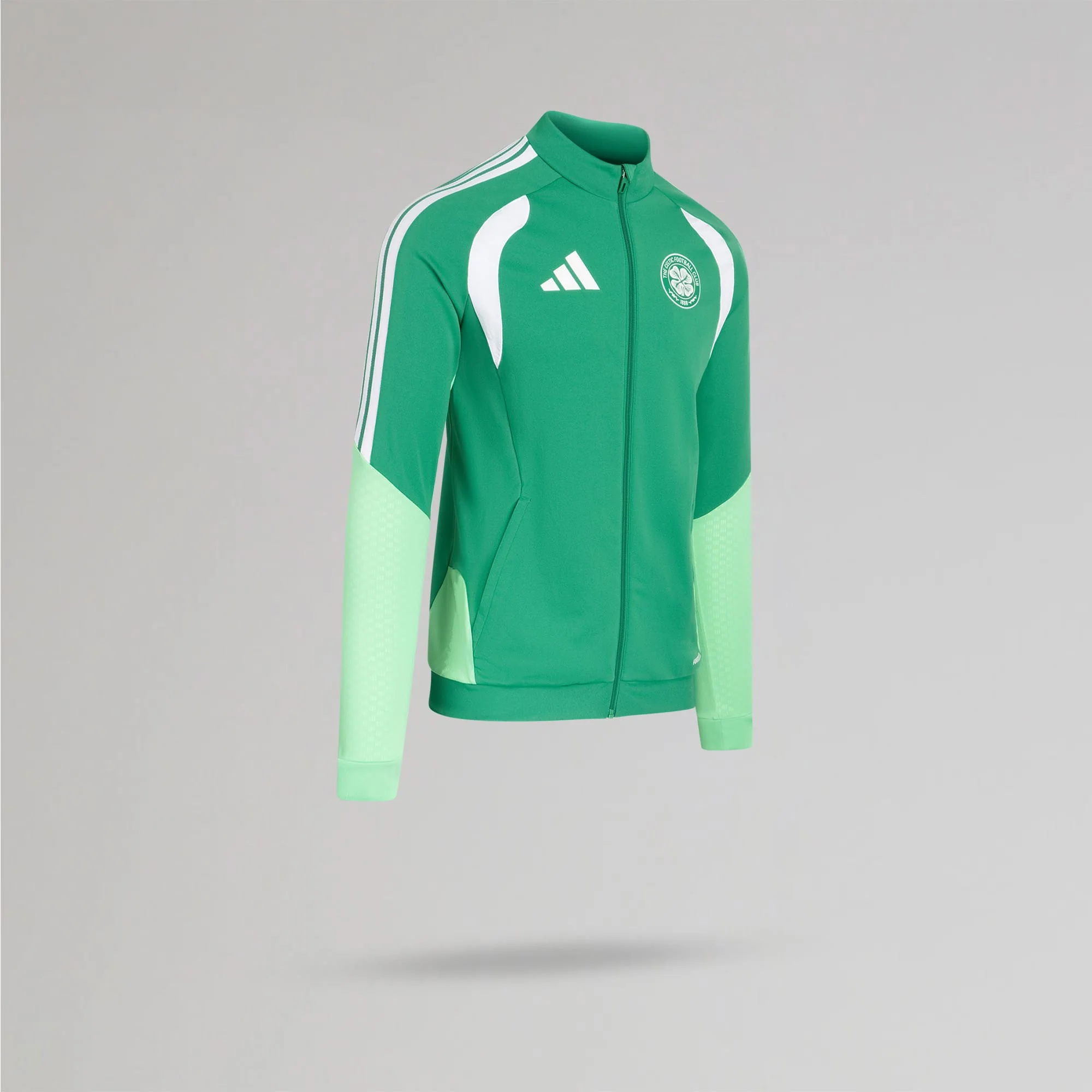 adidas Celtic Junior 2026/27 Green Track Jacket - Image 2