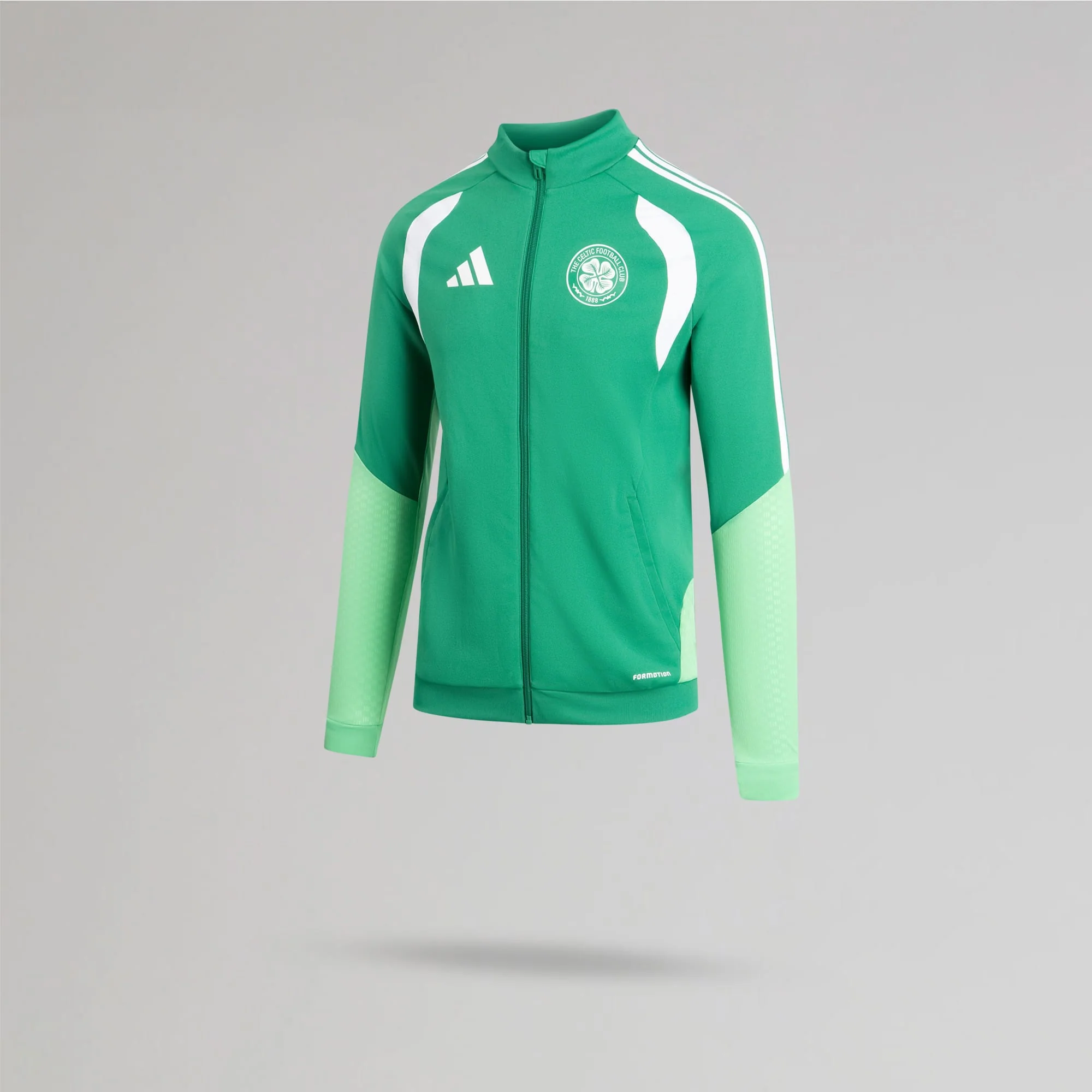 adidas Celtic Junior 2026/27 Green Track Jacket - Image 3