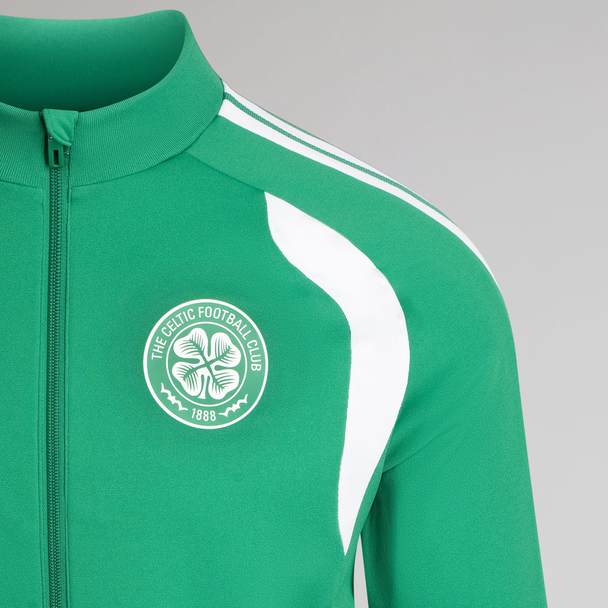 adidas Celtic Junior 2026/27 Green Track Jacket - Image 5