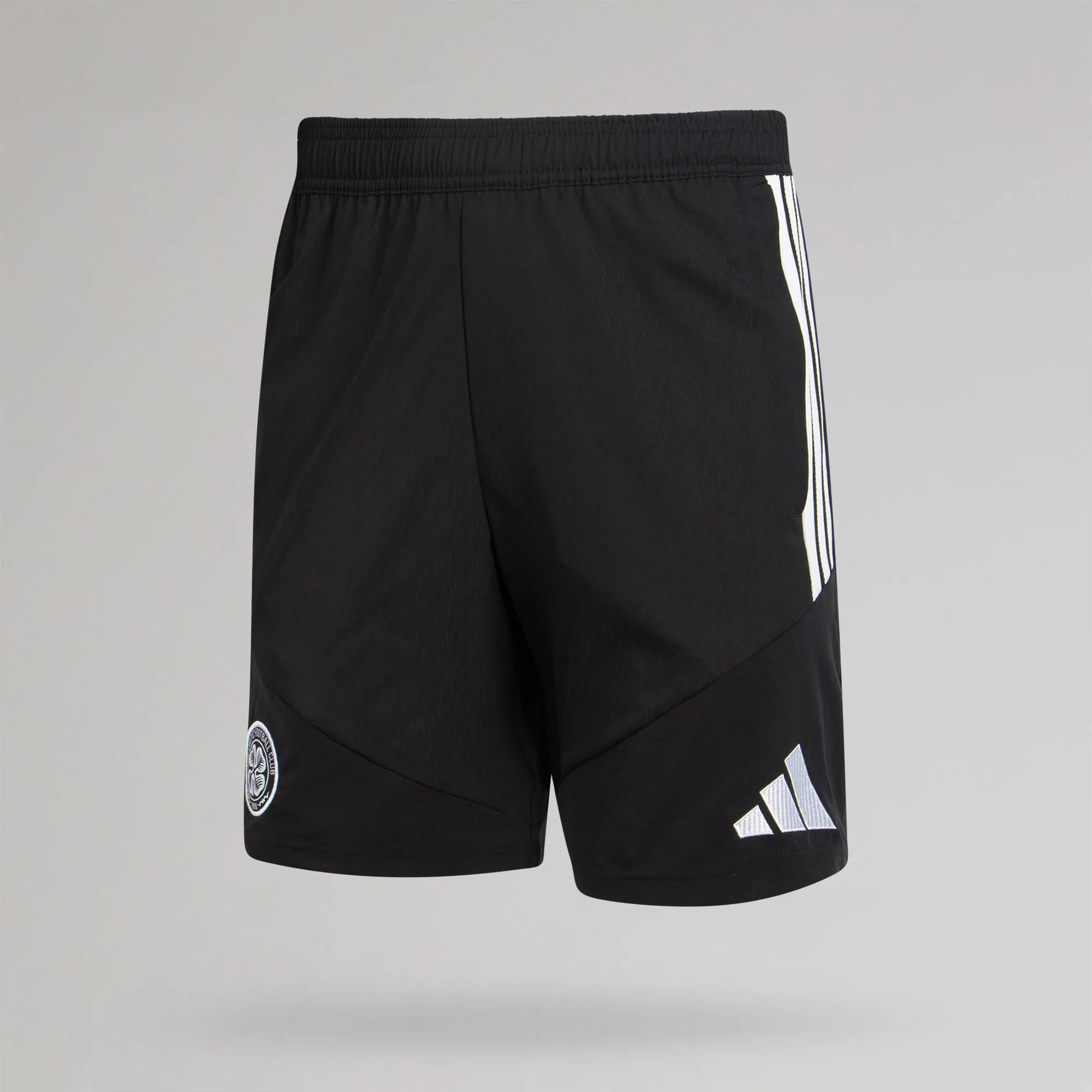 adidas Celtic Men's 2026/27 Black Downtime Training Shorts - Image 2