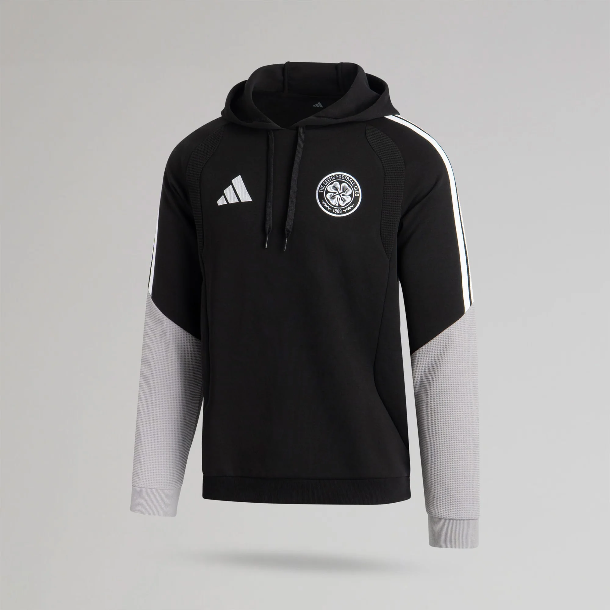 adidas Celtic Men's 2026/27 Black Training Hoody - Image 3