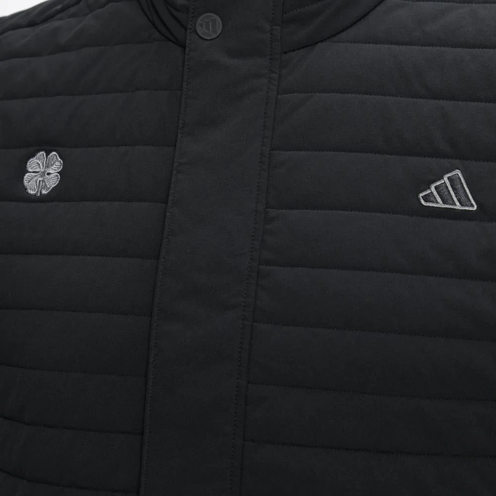 adidas Celtic Golf Black Go-To Gilet - Image 4