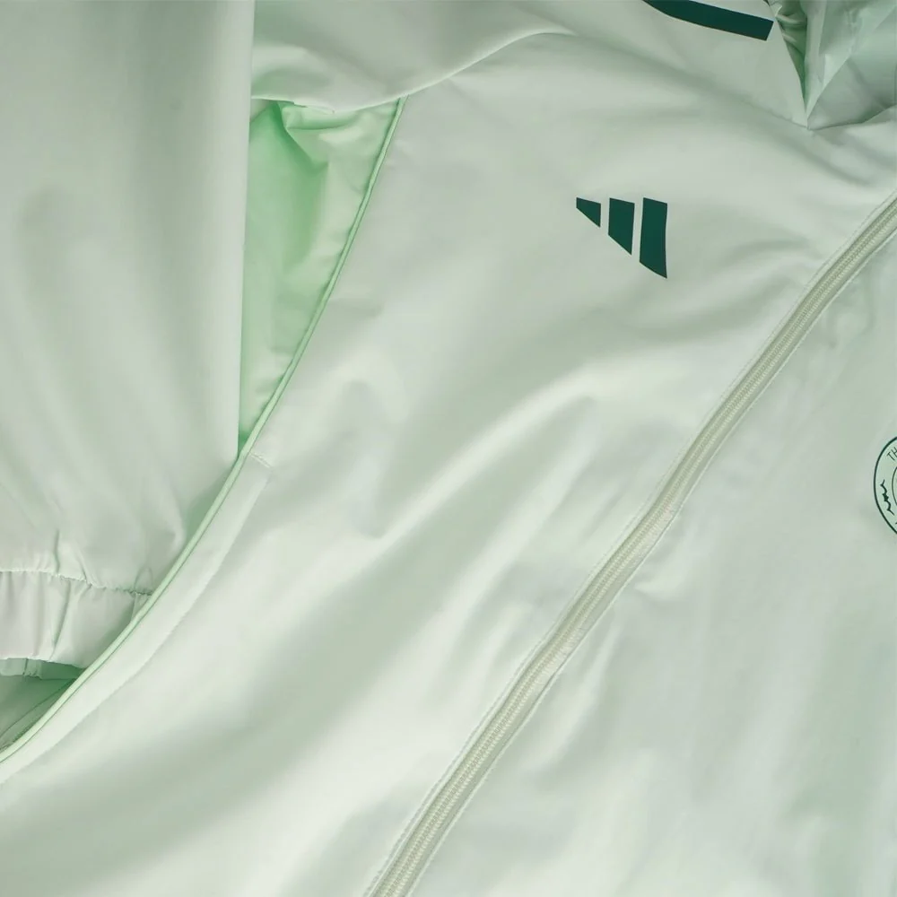adidas Celtic Women's 2025/26 Mint Green All Weather Jacket - Image 5