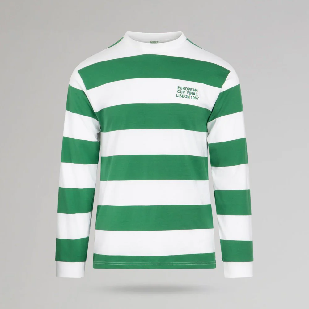 Celtic 1967 Long Sleeve Retro Jersey - Image 3