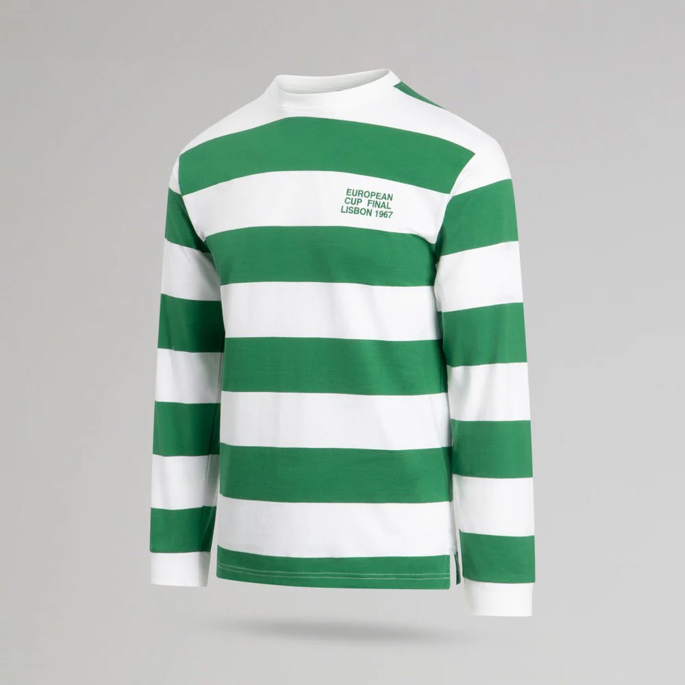 Celtic 1967 Long Sleeve Retro Jersey - Image 5