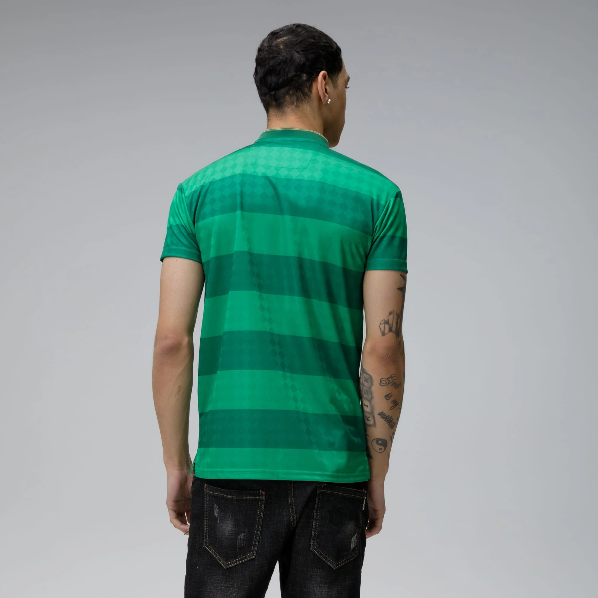 Celtic 1988 Gold Greenout Centenary Retro Jersey - Image 3