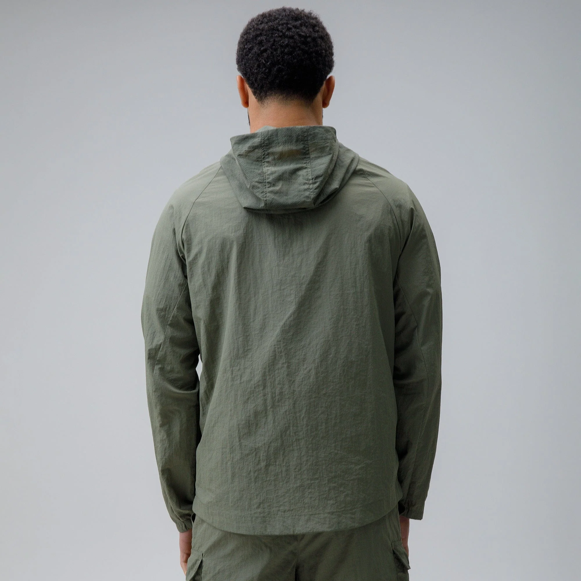 Celtic Crest Men's Cut & Sew Woven Khaki Jacket - Image 3