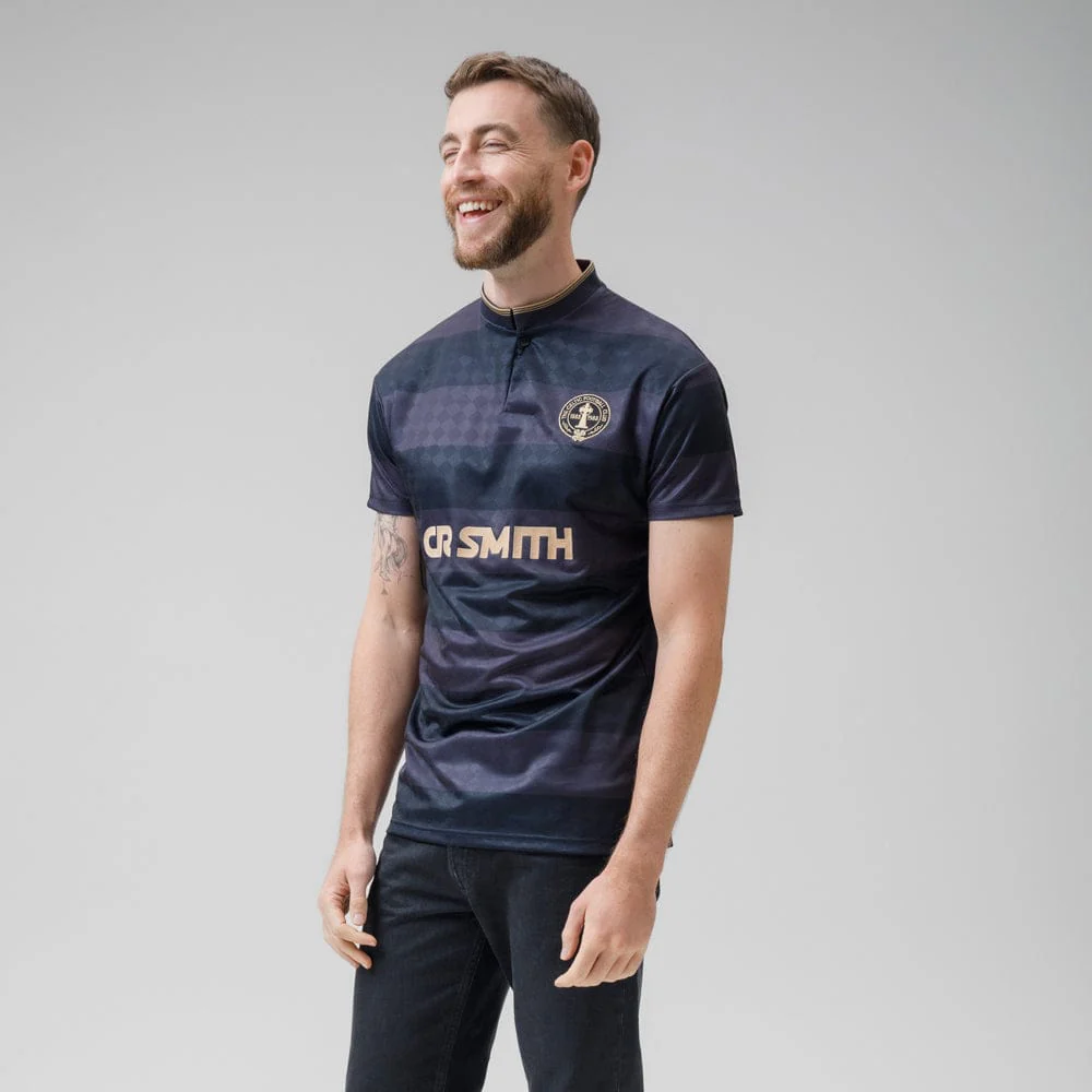 Celtic Gold Blackout 1988 Retro Jersey - Image 2
