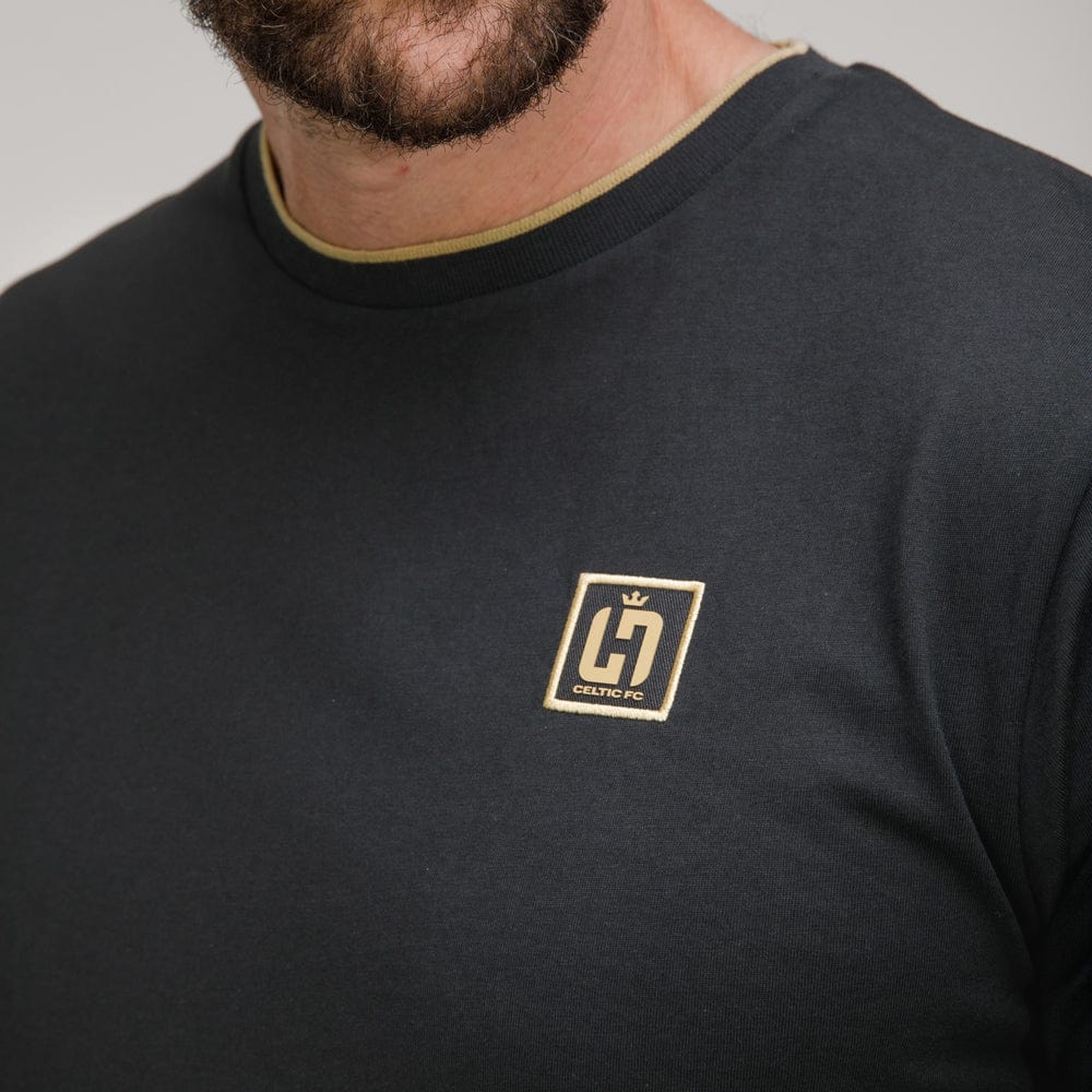 Celtic Henrik Larsson Black T-Shirt - Image 3