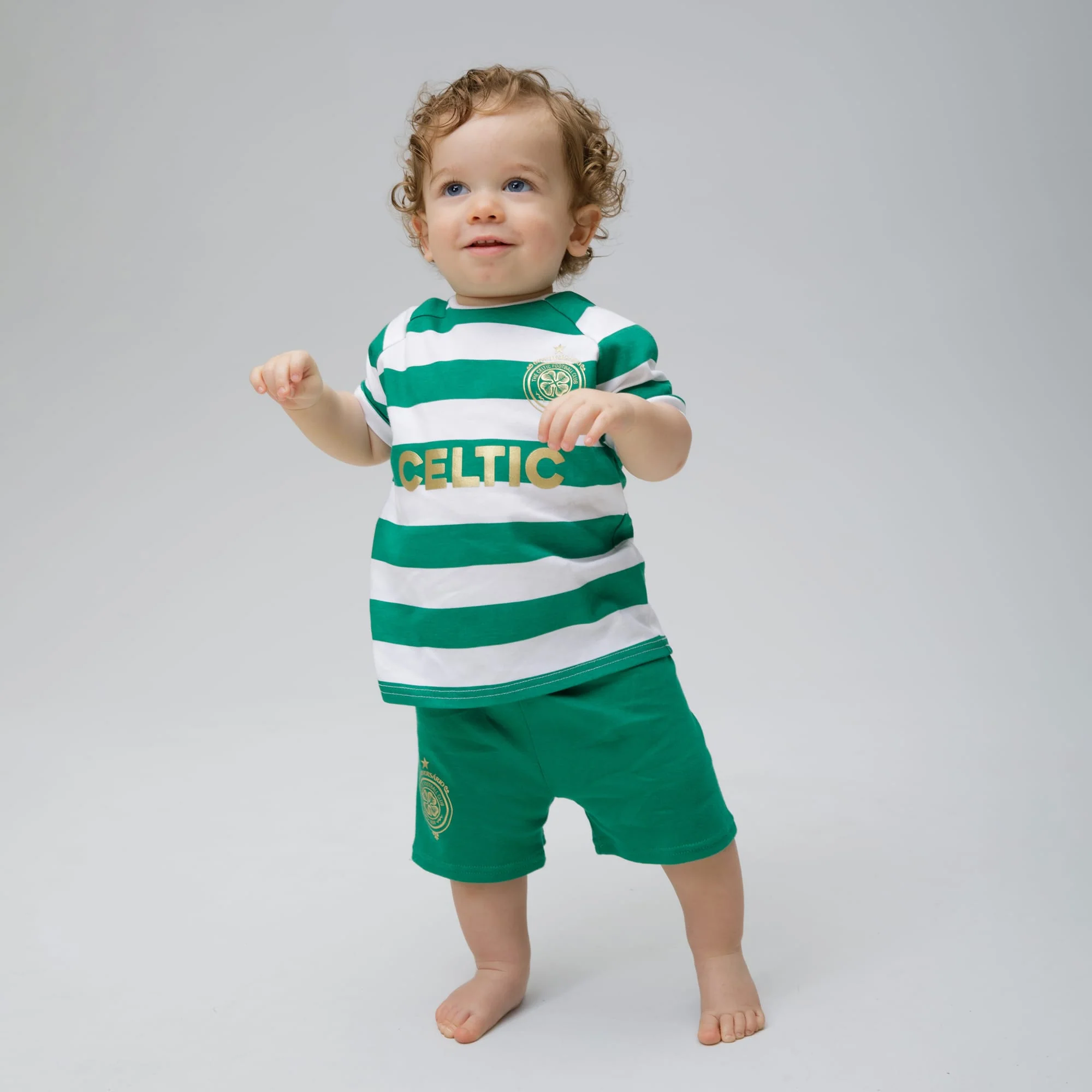 Celtic Infant 2026/27 Home Kit T-Shirts and Shorts Set - Image 4