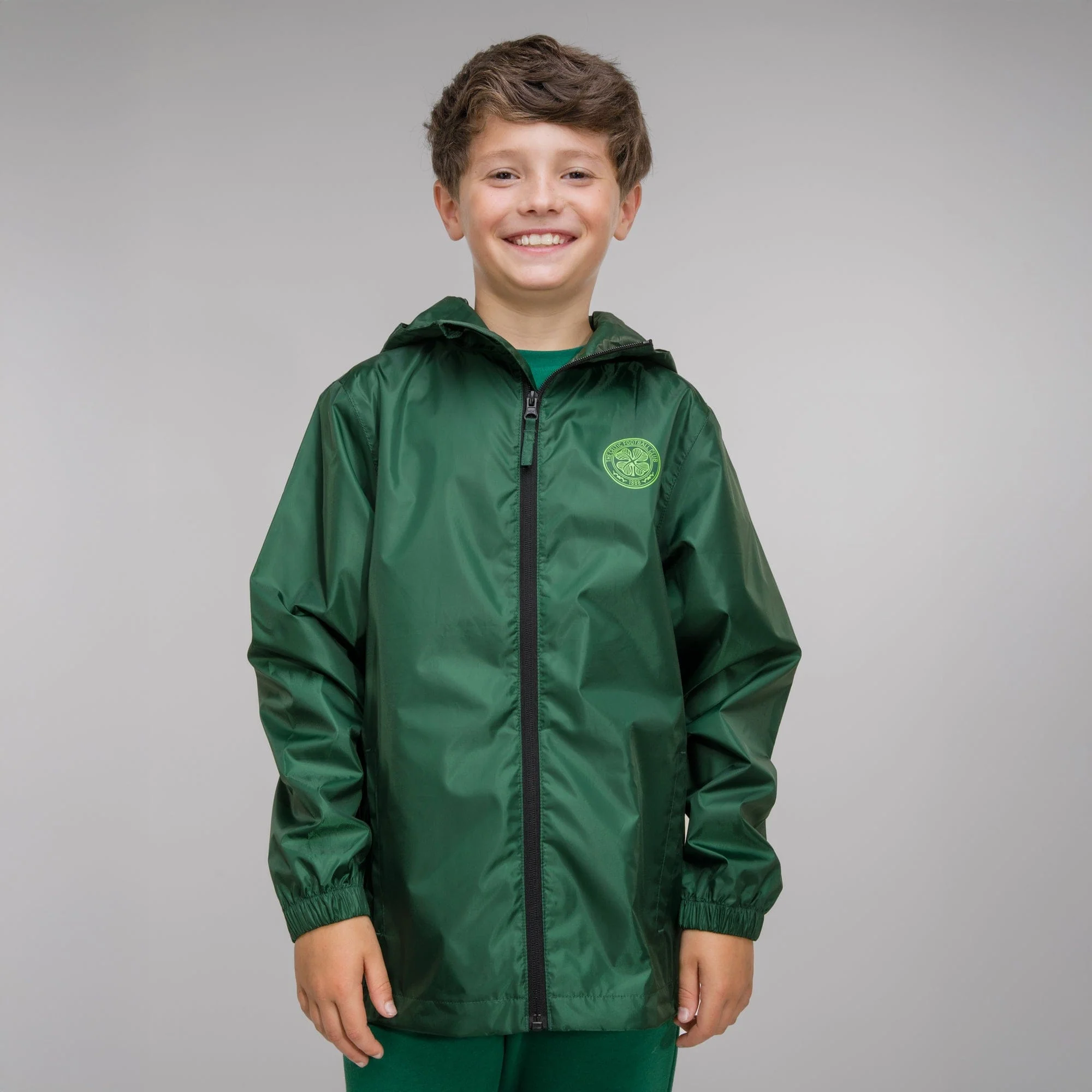 Celtic Junior Crest Packaway Jacket - Image 3