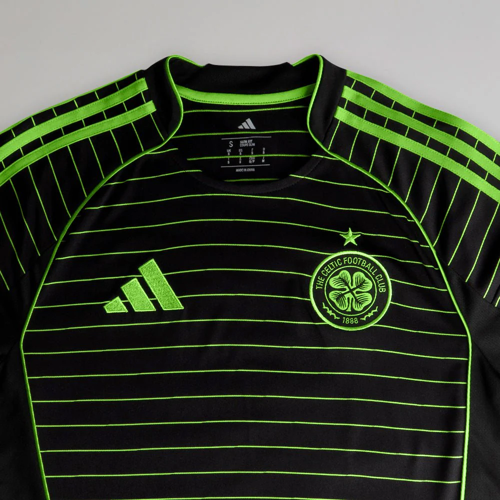 Celtic Men's 2025/26 Away Shirt with No Sponsor - Image 3