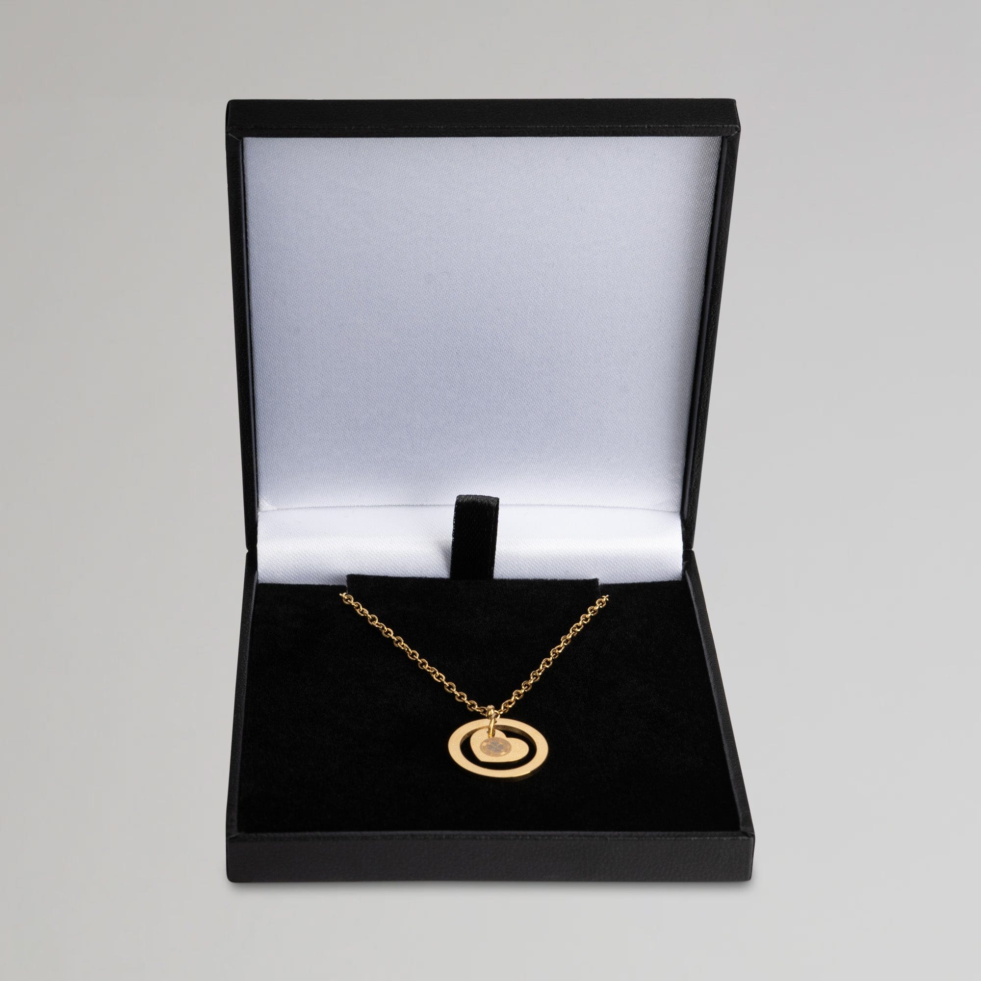 Celtic Stainless Steel Heart Necklace - Image 4