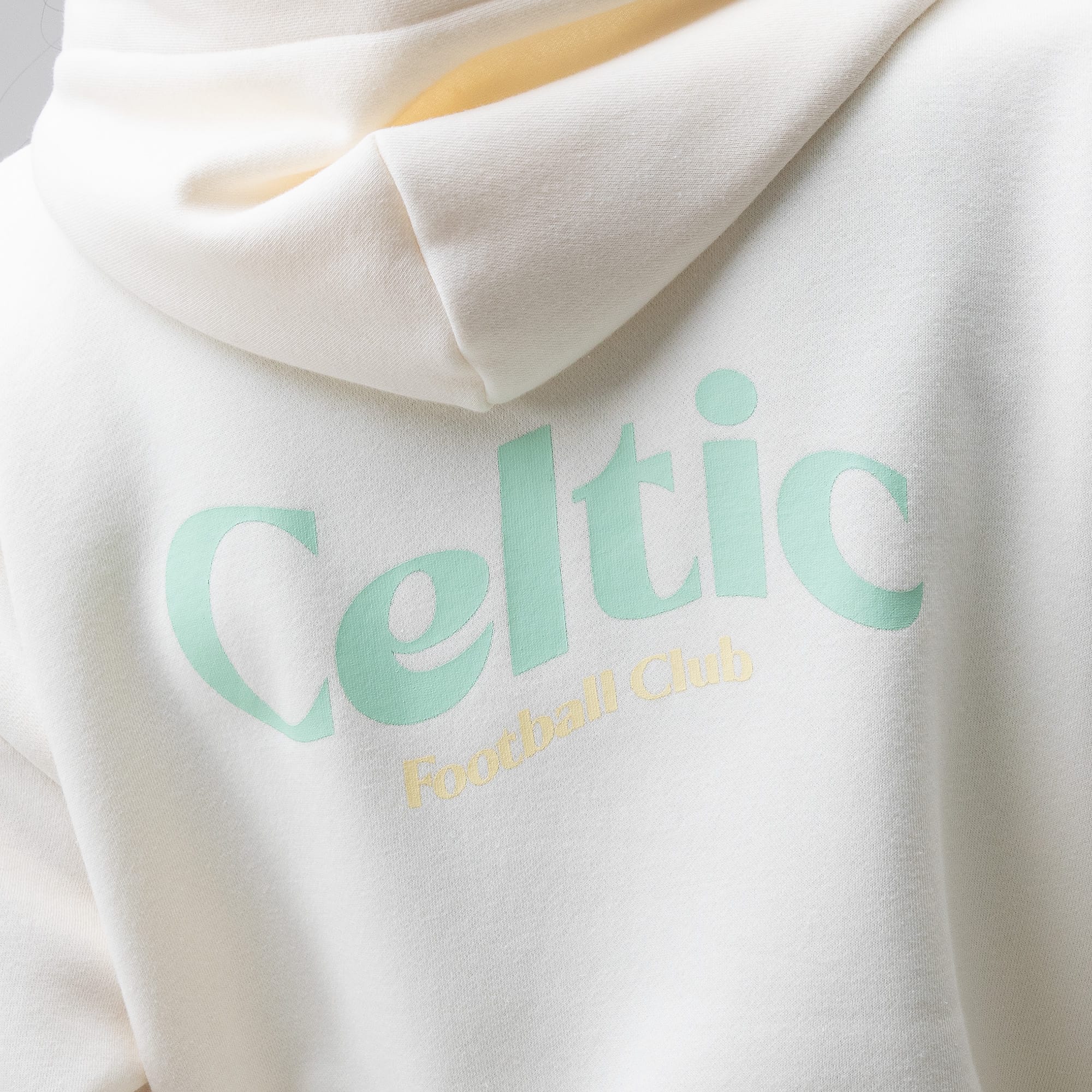 Celtic Women's Back Print Cream Hoodie - Image 5