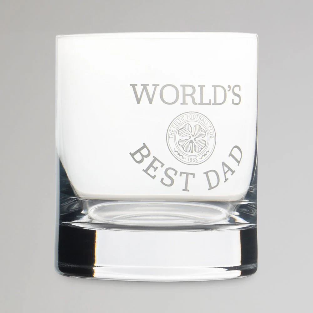Celtic World's Best Dad Whisky Glass Set - Image 4